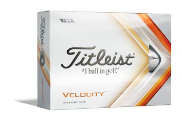 Titleist Velocity Golfbälle-Weiß-12-Pack