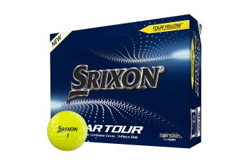 Srixon Q-Star Tour Golfbälle-Gelb-12-Pack