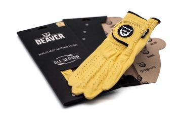 Beaver Golf Hr All Season Ultra Linker Handschuh Gelb M