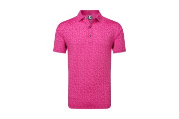 FootJoy FS24 Hr Polo Painted Floral Pink S