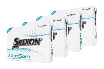 Srixon UltiSoft Golfbälle 4er-Pack