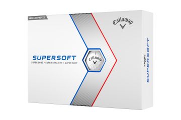 Callaway Supersoft 2023 Golfbälle-Weiß-12-Pack