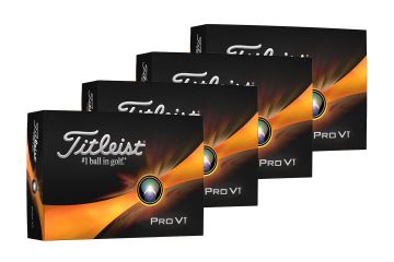 Titleist Pro V1 Golfbälle 4er-Pack